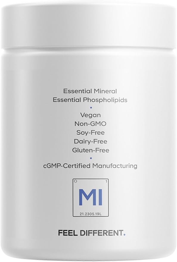 Codeage Liposomal Magnesium L-Threonate Supplement Patented Magtein Magnesium Threonate for Brain Health Memory and Cognitive Function Support Bioavailable Non-GMO - 90 Capsules