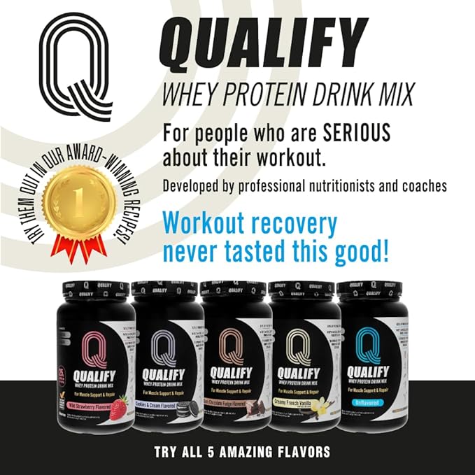 French Vanilla + Wild Strawberry Whey Protein Powder Bundle - Gluten-Free 25g Protein 5.5g BCAA 2.7g Leucine 1.4g Isoleucine 1.4g Valine