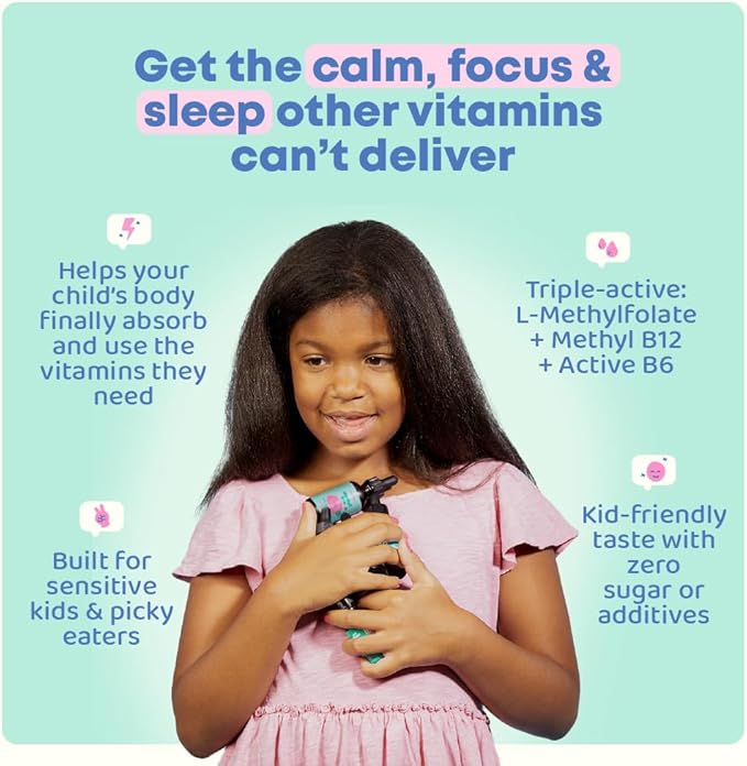 JoySpring Methylfolate for Kids | 5-MTHF Plus Methyl B12 with B6 (P5P) - MethylBee - MTHFR Supplement Kids B12 Vitamin | Folinic Acid Alternative | Berry Lemonade Drops | 30 Servings (Pack of 2)