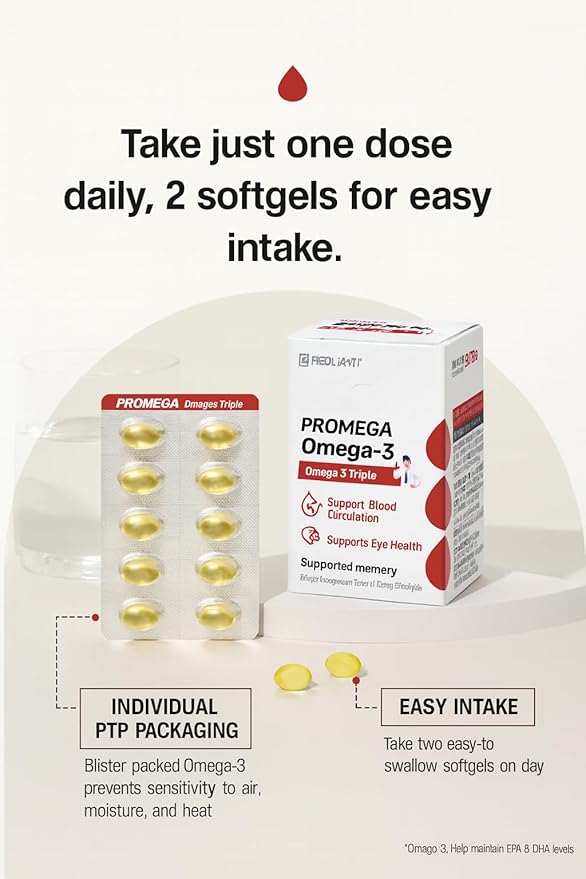 High Strength Omega-3 Fish Oil Mini Softgels 900mg EPA DHA Fish Oil Supplement Small Easy-to-Swallow Capsules No Fishy Aftertaste Premium Fish Oil 60 Mini Softgels Made in Korea