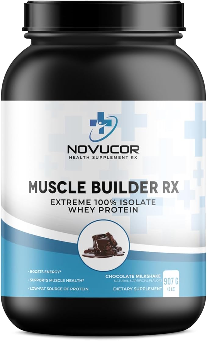 Extreme 100% Pure Whey Isolate Protein w BCAA (Chocolate) 2 Lb