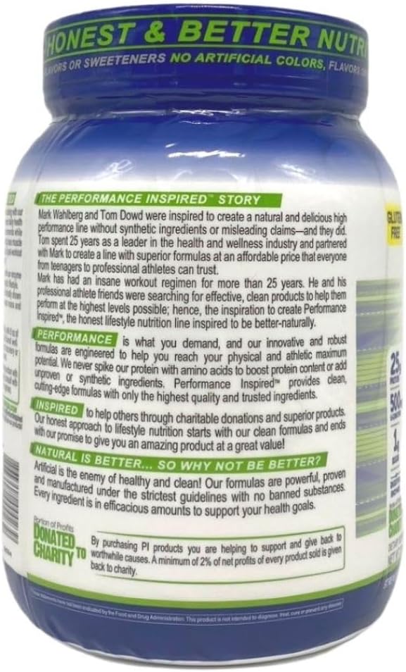Performance Inspired Nutrition Diet &amp Energy Ripped Whey Protein – 25G Protein – 4G Leucine – L-Carnitine – Green Tea Extract – Dark Chocolate Dream – 2.3lb