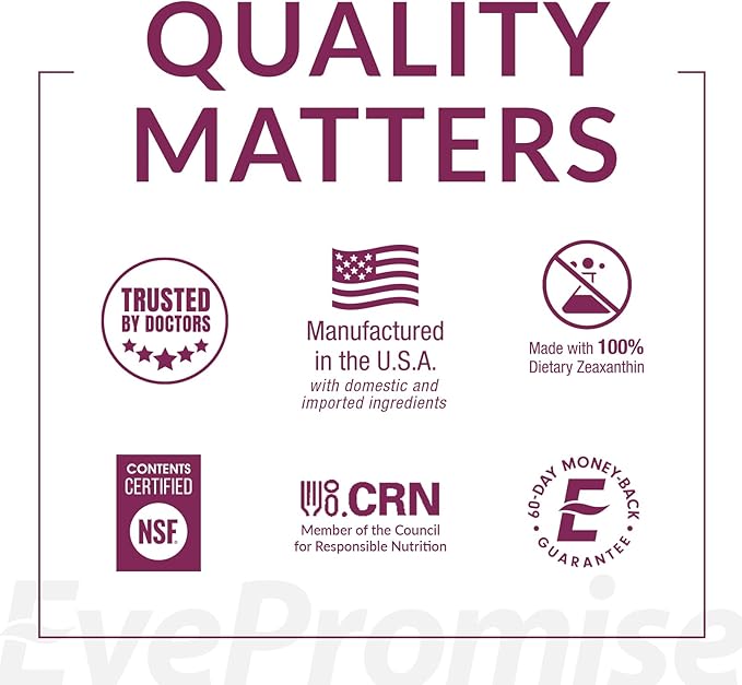 EyePromise Macular Health Complete Supplement - 60 Softgels 30-Day Supply - Complete Macular Support with 10mg Lutein &amp Zeaxanthin