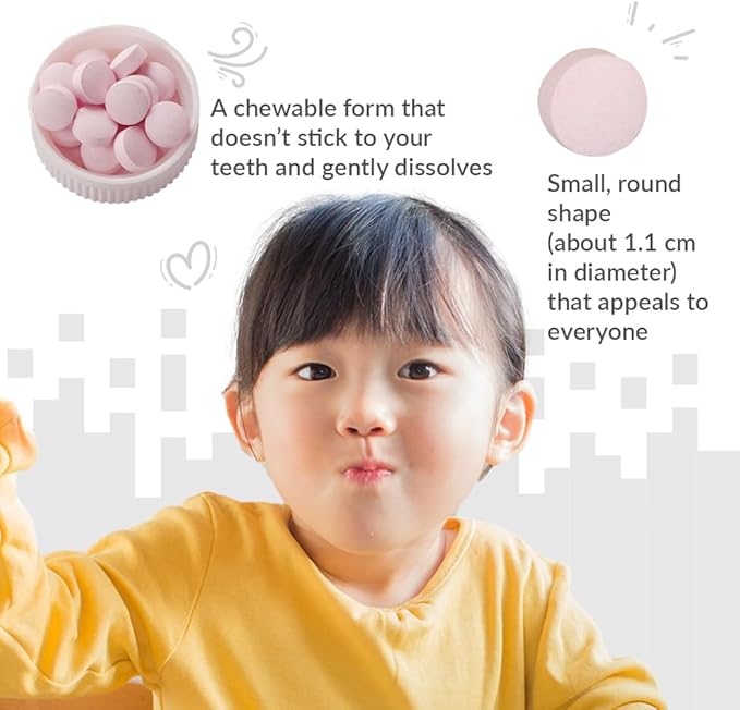 Chewable Probiotic Bites with 20 Billion CFU – Strawberry Flavor 60 Chewables