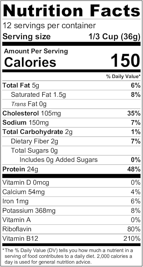 NutriCricket Paradox Protein 1lb Organic Bag Pure Cricket Powder
