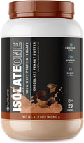 NutraOne IsolateOne Whey Isolate Protein Powder 100% Pure Whey Isolate Powder (Chocolate Peanut Butter - 29 Servings)
