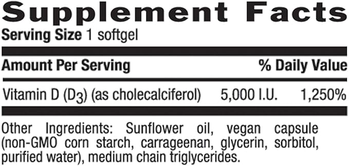 Country Life Vegan D3 60 Count