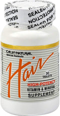 California Natural Hair Vitamin &amp Mineral 30 tab (6 Pack)
