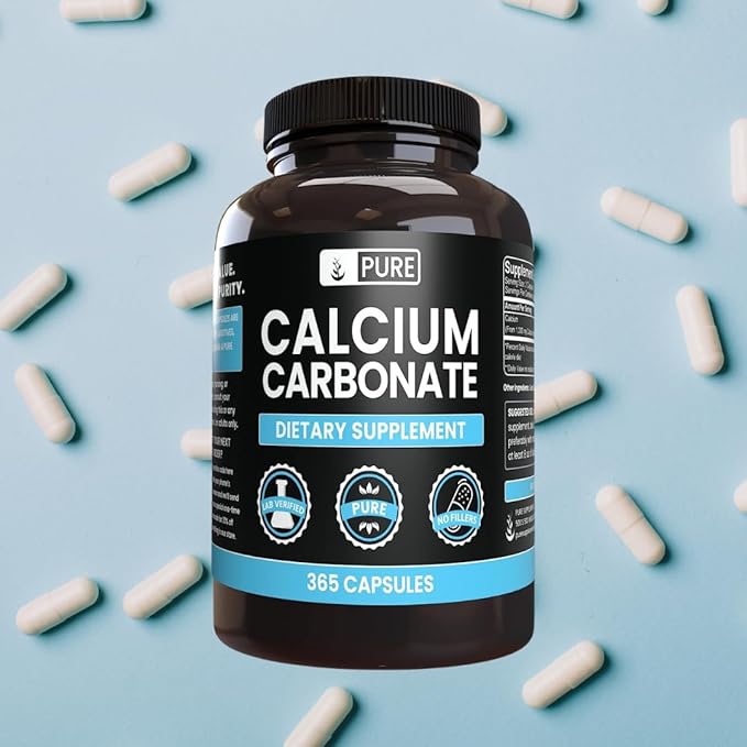 Pure Original Ingredients Calcium Carbonate No Magnesium Or Rice Fillers Always Pure Lab Verified
