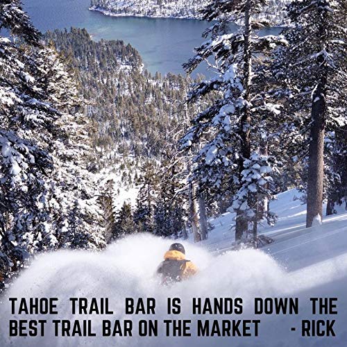 Tahoe Trail Bar Plant-Based Natural Energy Bar (1.94 Ounce Protein Bar 12 Count) High Protein Non-GMO Gluten Free Vegan Healthy Snacks - Caramel Chocolate Chunk