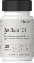 Shaklee - Optiflora® DI Probiotic -10 Billion CFUs - 4 Bacterial Strains - Bifidobacterium lactis HN019™ - Supports Intestinal Flora Balance &amp Regularity - Gluten Soy &amp Dairy Free - 30 Capsul