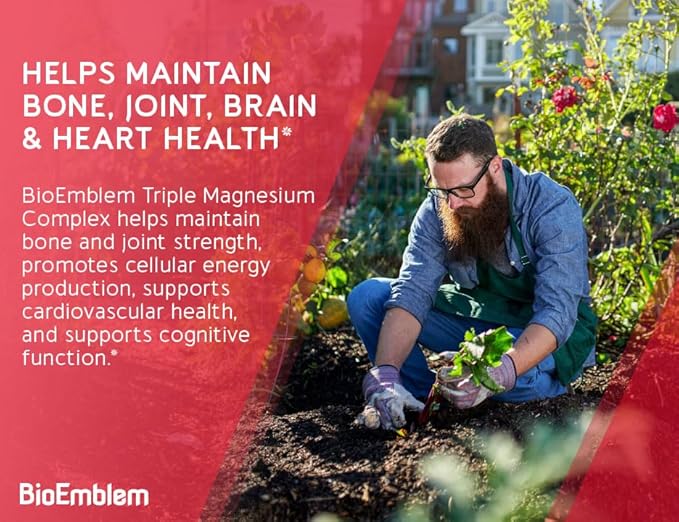 BioEmblem Triple Magnesium Complex Capsule and Powder Drink