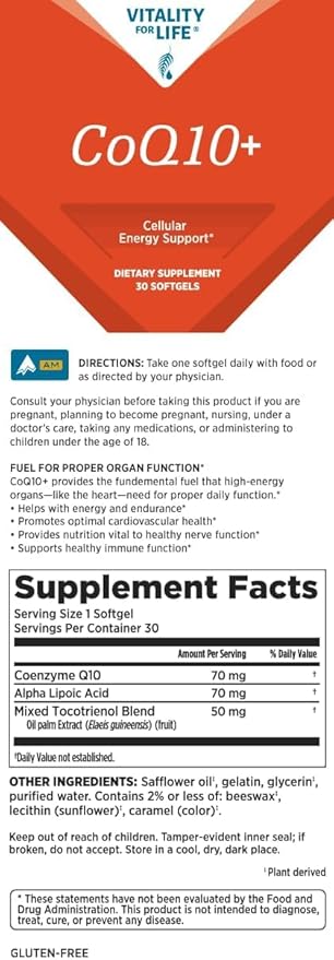 Melaleuca CoQ10+ Cellular Energy Support