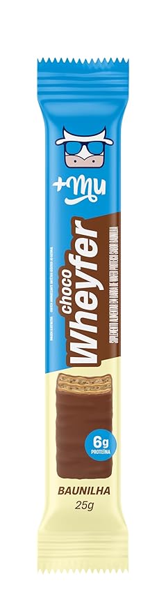 Mais Mu - Display Chocowheyfer Proteico - 25g - Baunilha