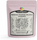 Premium Feminine Balance Gummies - 60 Count (30-Day Supply) - Pineapple Flavor Vaginal Health Supplements for Women - Probiotic &amp Antioxidant Support for Odor Freshness &amp pH Balance