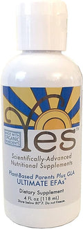 YES Plant Based Omega 3 &amp 6 Supplement – Burpless Fish Oil Alternative – DHA EPA SDA for Heart &amp Immune Support – Liquid 4oz