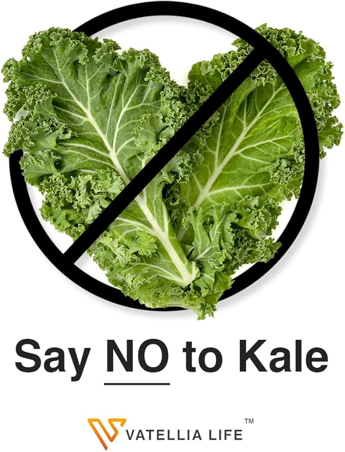 Vatellia Life New from Kale Buster | Ultimate Joint Support | Increased Energy | Decreased Brain Fog | Loaded with Vitamin K2 | Better Than Kale | Dave Asprey’s Favorite |120 Capsules (60Day Supply)