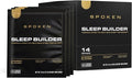 Spoken Nutrition Sleep Builder Sachets 14ct Cherry – Amino Acid and Magnesium Sleep Aid – Promotes Relaxation Recovery and Restful Sleep – Dependency-Free Nightly Formula