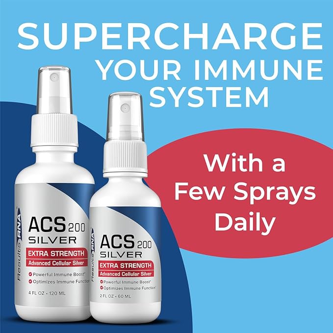 Results RNA - ACS 200 Silver Extra Strength Immune System Support – Advanced Cellular Colloidal Silver Supercharges Your Immune System. Recommended by Doctors Worldwide ( 4 oz )