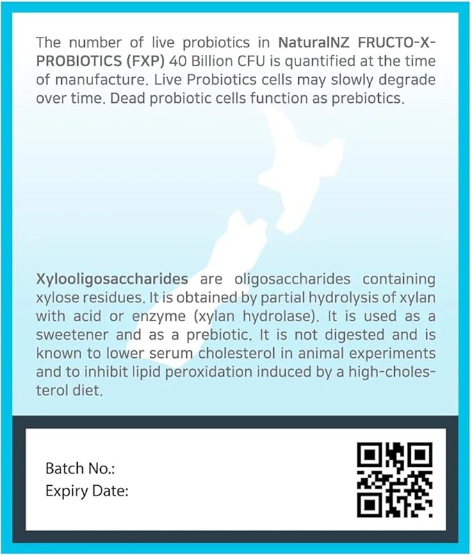 Fructo X Probiotics 40 Billion 60 Vege Capsules (3)