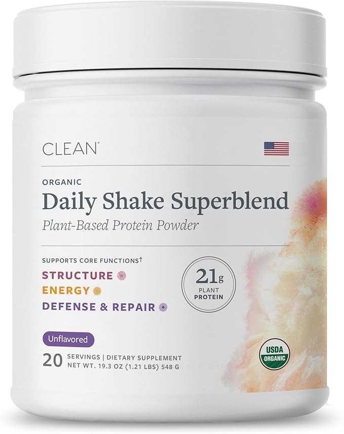Plant Based Protein Powder for Optimal Gut Health Probiotic Protein Shake with Fermented Plant Proteins Vegan Dairy &amp Stevia-Free Unflavored