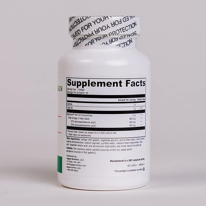 Omega 3X 1300 Cardiovascular Support 60 Softgels