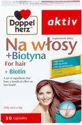 for Hair + Biotin 30 Capsules