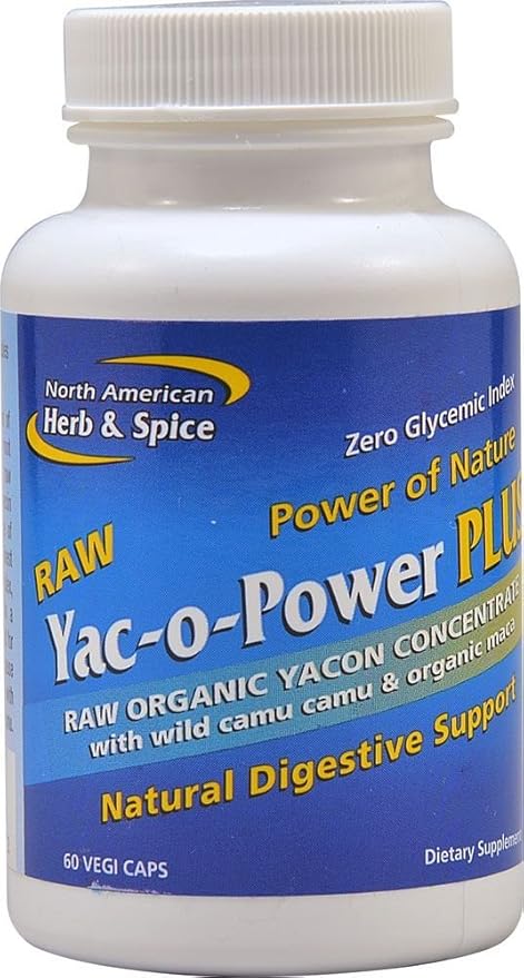 North American Herb and Spice Yac-O-Power Plus Supplement 60 Count