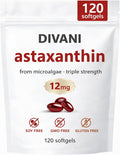 12mg Softgels – Antioxidant Support for Skin &amp Eye Wellness – 120 Softgels 4 Month Supply (1)