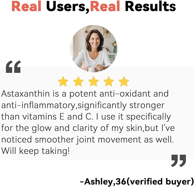 Astaxanthin Supplement 12mg Liquid Drops Advanced 10-in-1 Astaxanthin Antioxidant from Fresh Microalgae Source w. Mct Oil Lycopene Grape Seed Turmeric Vitamin E for Eye Immune Joint Skin Health