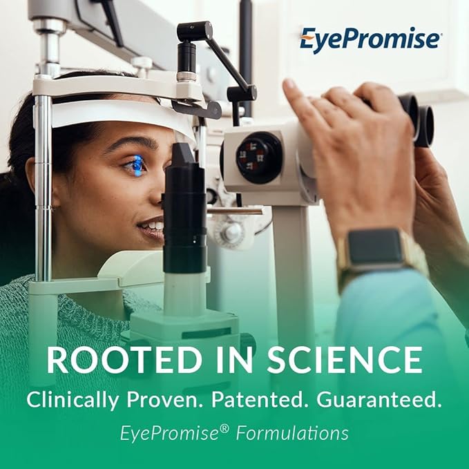 EyePromise Vizual Edge Supplement - 90 Chewable Tablets 90-Day Supply Citrus Flavor - AREDS 2 Eye Vitamin with 20mg Zeaxanthin &amp 10mg Lutein for Vision Quality &amp Clarity