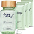 Fatty15 C15:0 Pentadecanoic Acid Supplement The Longevity Nutrient - 90 Vegan Capsules - 3X Cellular Benefits of Fish Oil EPA Omega 3 Supplements - Liver Support &amp Mitochondrial Health