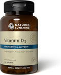 Nature's Sunshine Vitamin D3 180 Tablets | Supports Bone Health Contributes to Overall Health and May Improve Mood