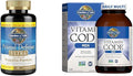 Garden of Life Probiotic Primal Defense Ultra 216 Capsules and Vitamin Code Men's Multivitamin 240 Capsules Bundle