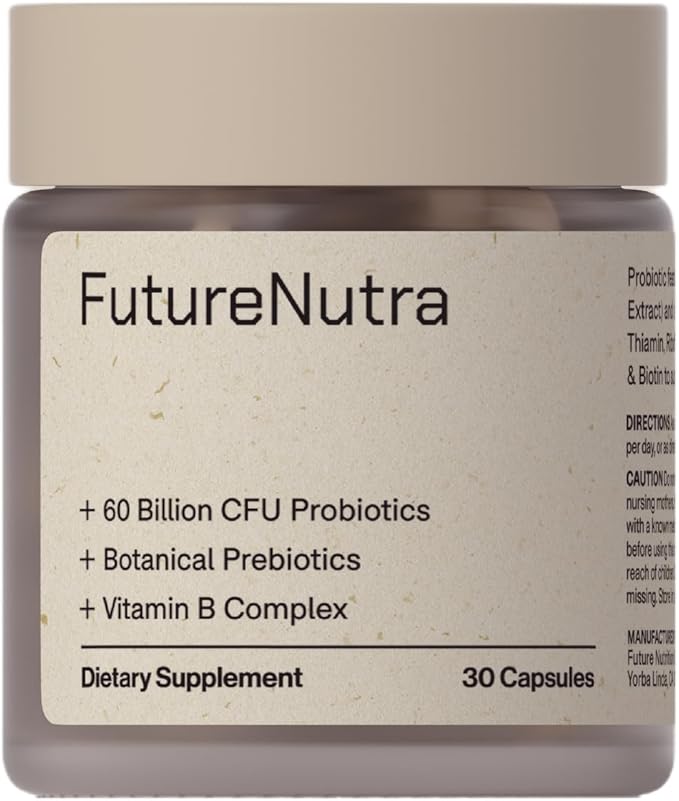 10 Advanced Strains Prebiotics and B Vitamins for Total Digestive &amp Immune Health Supports Occasional Constipation Bloating Diarrhea - 30 Count/Bottle