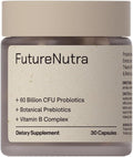 10 Advanced Strains Prebiotics and B Vitamins for Total Digestive &amp Immune Health Supports Occasional Constipation Bloating Diarrhea - 30 Count/Bottle