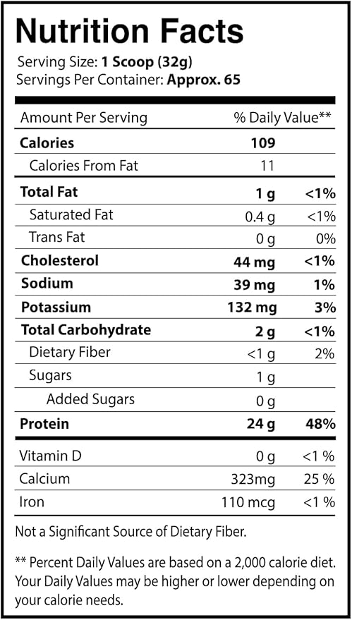 Whey Fuzion 24g Low Fat and Sugar Protein Powder Chocolate Flavor 65 Servings