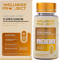 The Wellness Project (TWP Curcumin with Curcuwin Ultra+ 250mg | Supports Joint Muscle &amp Lung Health | for Mobility &amp Recovery | for Women &amp Men | 120 Tablets – 4 Month Supply (120 Count)