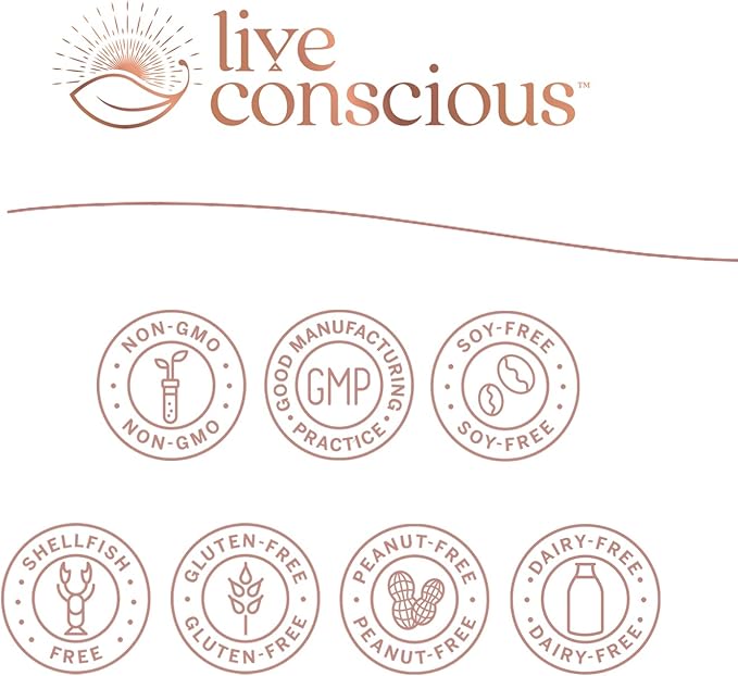 Live Conscious Vitamin K2 MK7 with D3 Supplement | Bone &amp Heart Health Support - Patented Vitamin K &amp Vitamin D3 5000 IU - 60 Softgels