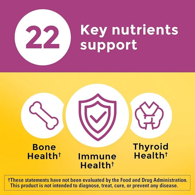 Nature Made Multi for Her 50+ Vitamin &amp Mineral Tabs 90 ct (Pack of 2) (Packaging May Vary)