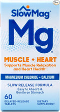 Slow-Mag Slow-Mag Magnesium Chloride With Calcium Packaging may vary 60 Count (Pack of 3)
