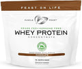 Muscle Feast Grass-Fed Whey Protein Concentrate Powder All Natural Hormone Free Pasture Raised Whey Protein Powder for Women &amp Men Clean Non-GMO &amp Gluten Free Whey Concentrate - Chocolate