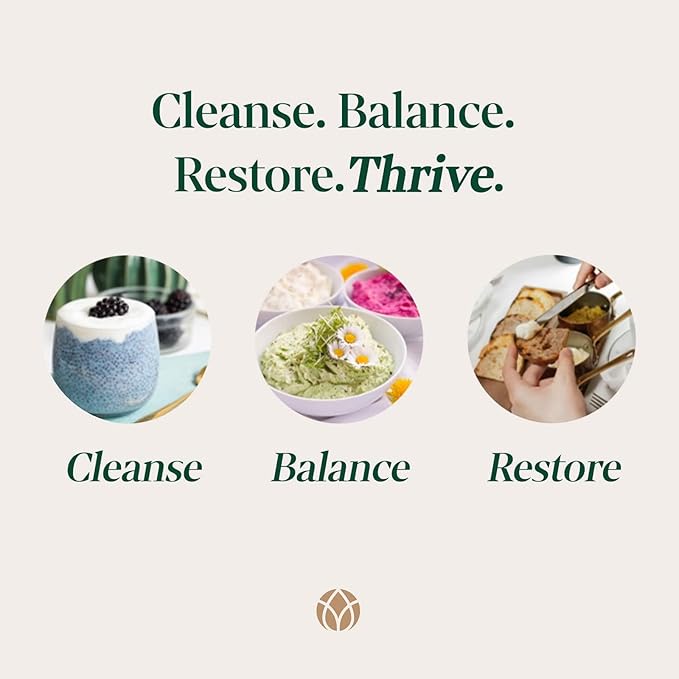 PURE Cleanse Capsules | Gentle Digestive Support for Women | Plant-Based Vegan &amp Non-GMO Formula | Supports Gut Health &amp Digestive Comfort | Clean Wellness Supplement | 60 Capsules