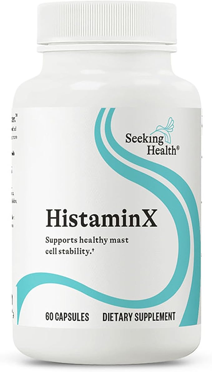 HistaminX &amp Optimal Electrolyte: Quercetin Bioflavonoids for Immune &amp Histamine Balance + Electrolyte Powder Berry (60/30 Servings)