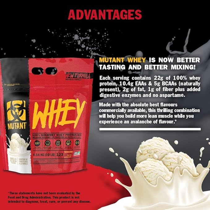 Mutant Whey Dual Chamber | Triple Chocolate &amp Cookies &amp Cream 1.8kg (4lbs)