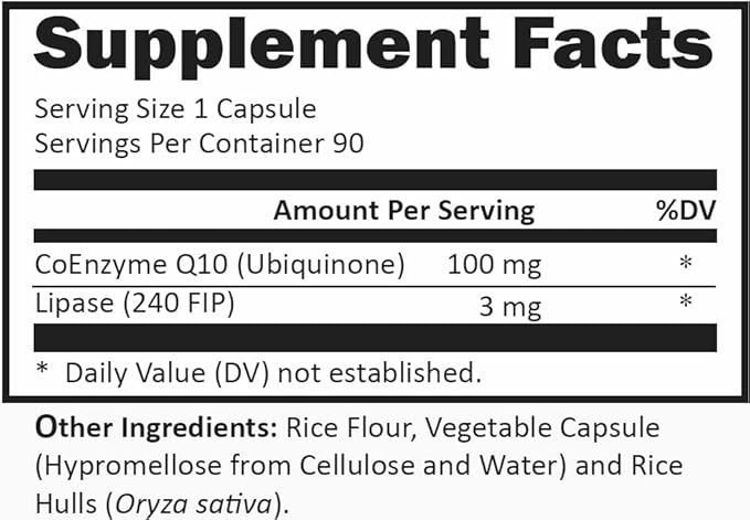 CoQ-10 Formula 90 caps.
