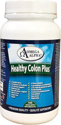 Omega Alpha Healthy Colon Plus 180 Capsules