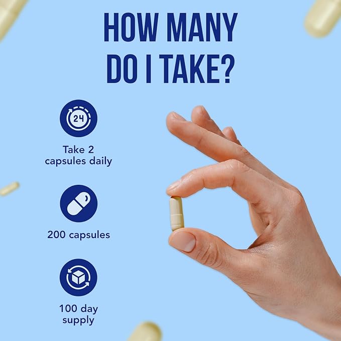CoQ10 800mg Capsules | Vegan Friendly Coenzyme Q10 800mg from Easy Absorption Ubiquinone Supplement for Skin Heart and Energy Support | Made in The USA in cGMP Facilities (100 Servings)