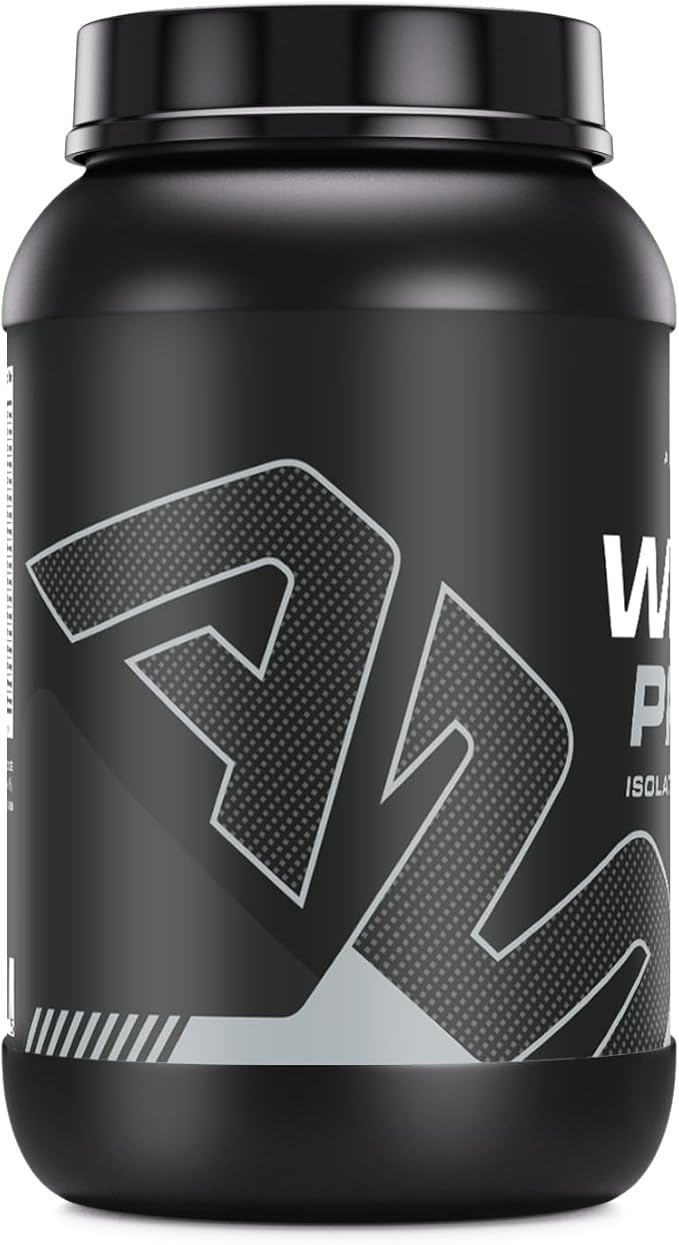 Amazing Muscle 100% Whey Protein Powder *Advanced Formula with Whey Protein Isolate as a Primary Ingredient Along with Ultra Filtered Whey Protein Concentrate (Vanilla 2 lb)