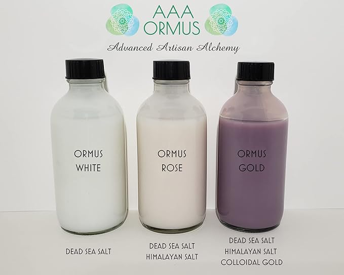 ORMUS Gold - 40 Vegan Capsules - Monatomic Gold with Colloidal Gold - The Philosophers Stone - AAA Ormus